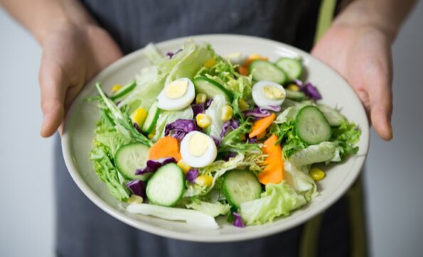 овочевий салат для підвищення потенції